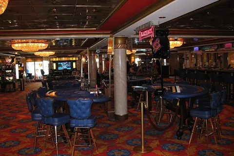 Casino aboard a cruise ship