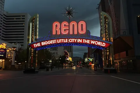 Reno arch on Virginia Street