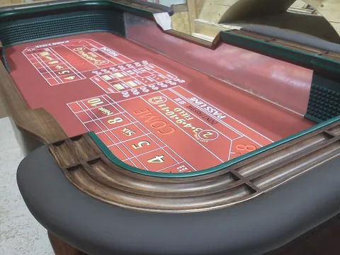 Craps table layout